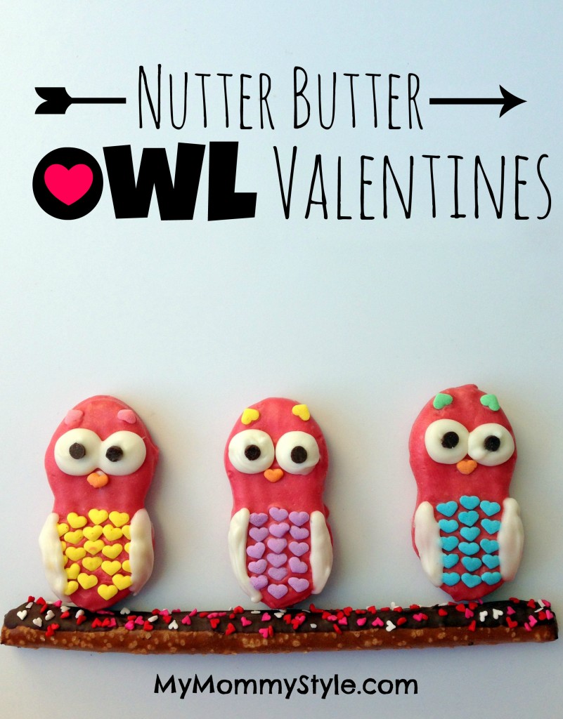 Nutter Butter Owl Valentines from My Mommy Style