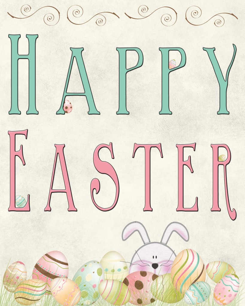 25 free Easter Printables. Download and print from home!
