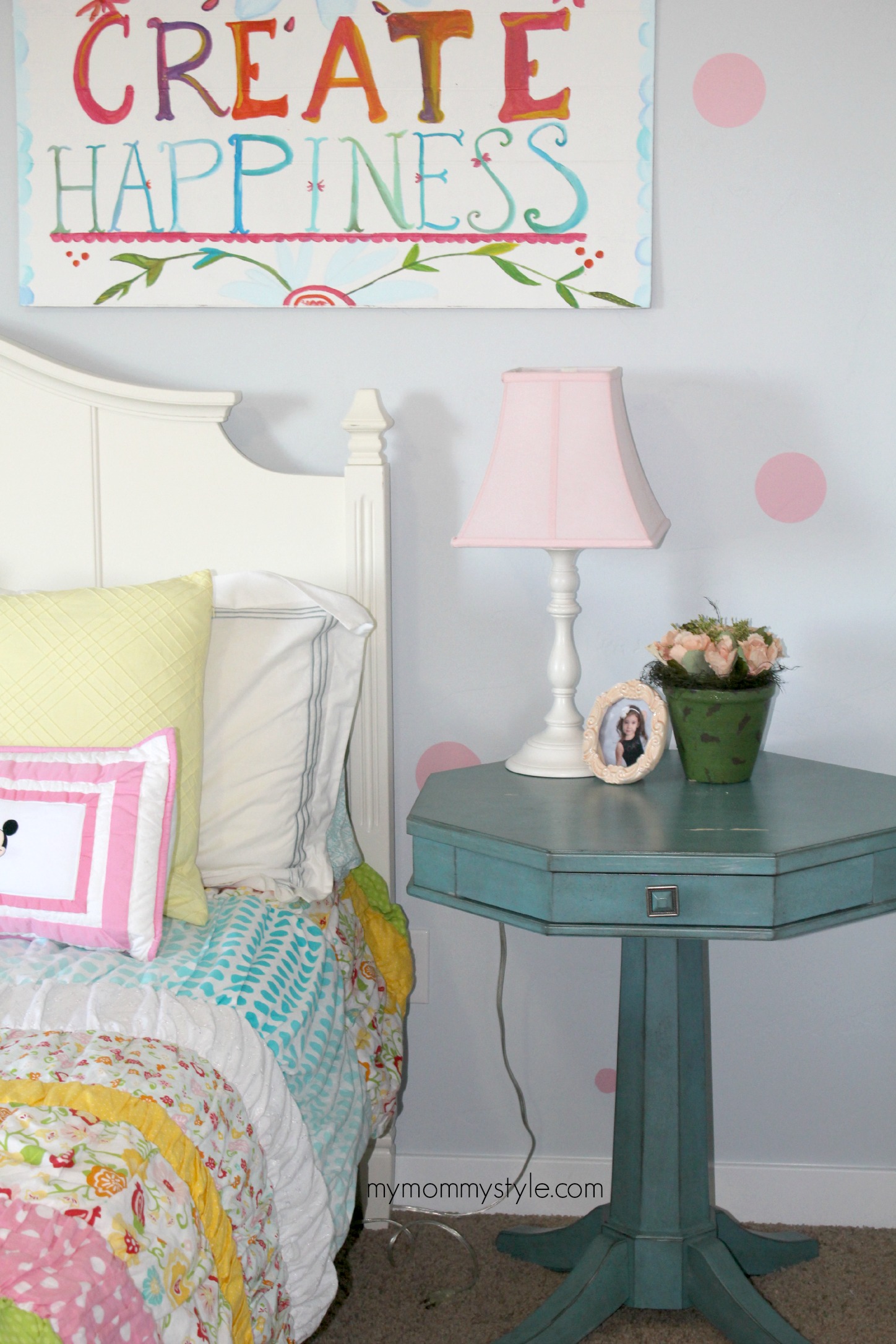 little girls room, create happiness, mymommmystyle.com