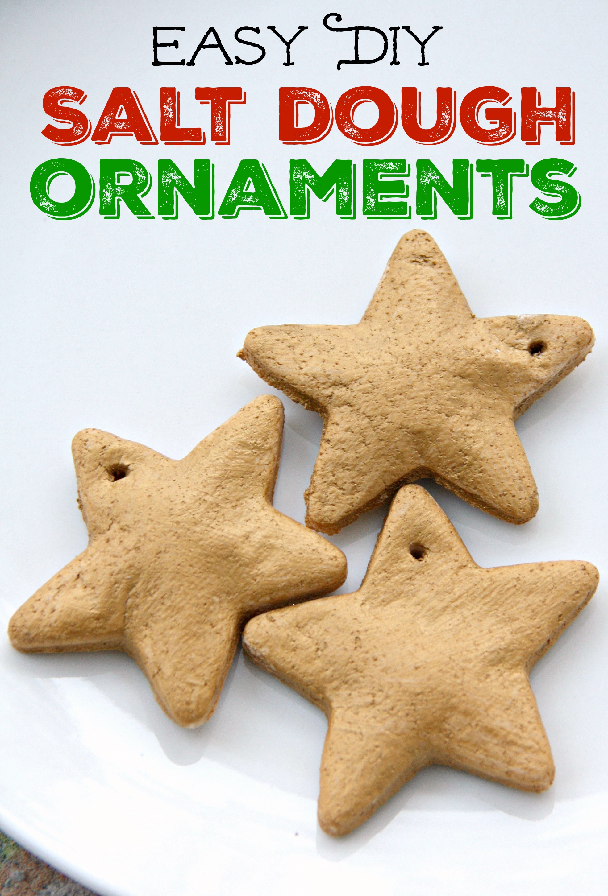 easy diy salt dough ornaments
