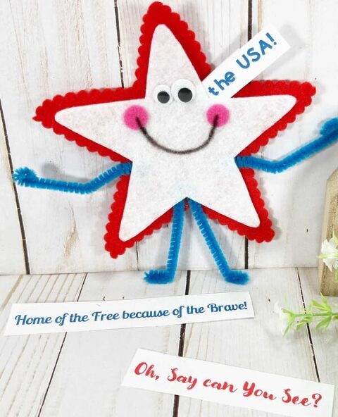 Roundup image for Dollar Store 4th of July Crafts for Kids
