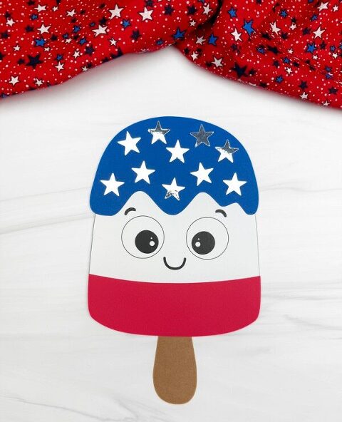 Roundup image for Dollar Store 4th of July Crafts for Kids
