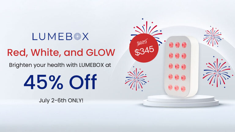 Looking for simple wellness habits that fit into mom life? I've been loving my LUMEBOX because it's portable, easy to use, and fits into even the busiest days. Plus, the July 4th Sale offers 45% OFF! Learn more about why it's become part of my self-care routine. #Lumebox #RedLightTherapy #MomWellness #SelfCareForMoms #HealthyMom #WellnessTools