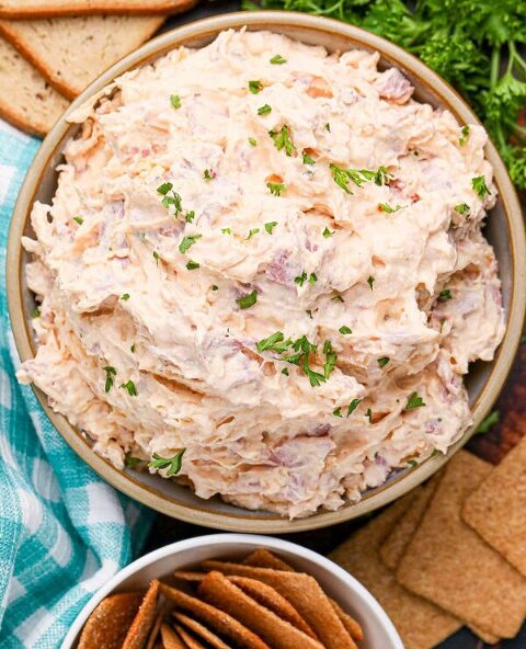 Roundup image for Easy Potluck Ideas for a Crowd (Cheap + Simple)
