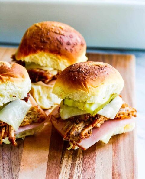 Roundup image for Easy Potluck Ideas for a Crowd (Cheap + Simple)
