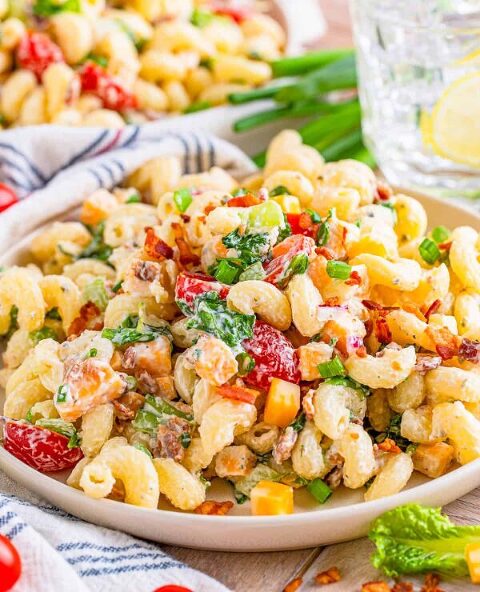 Roundup image for Easy Potluck Ideas for a Crowd (Cheap + Simple)
