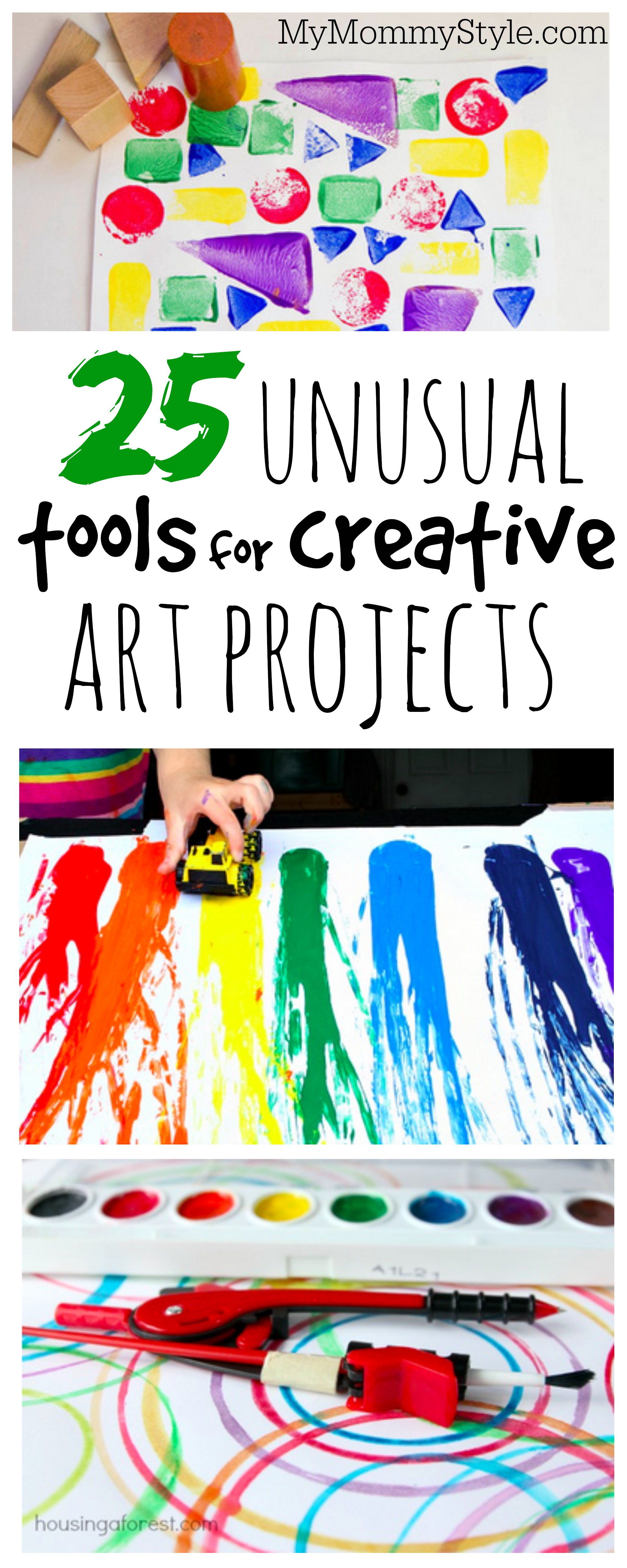 25 unusual tools for creative art projects
