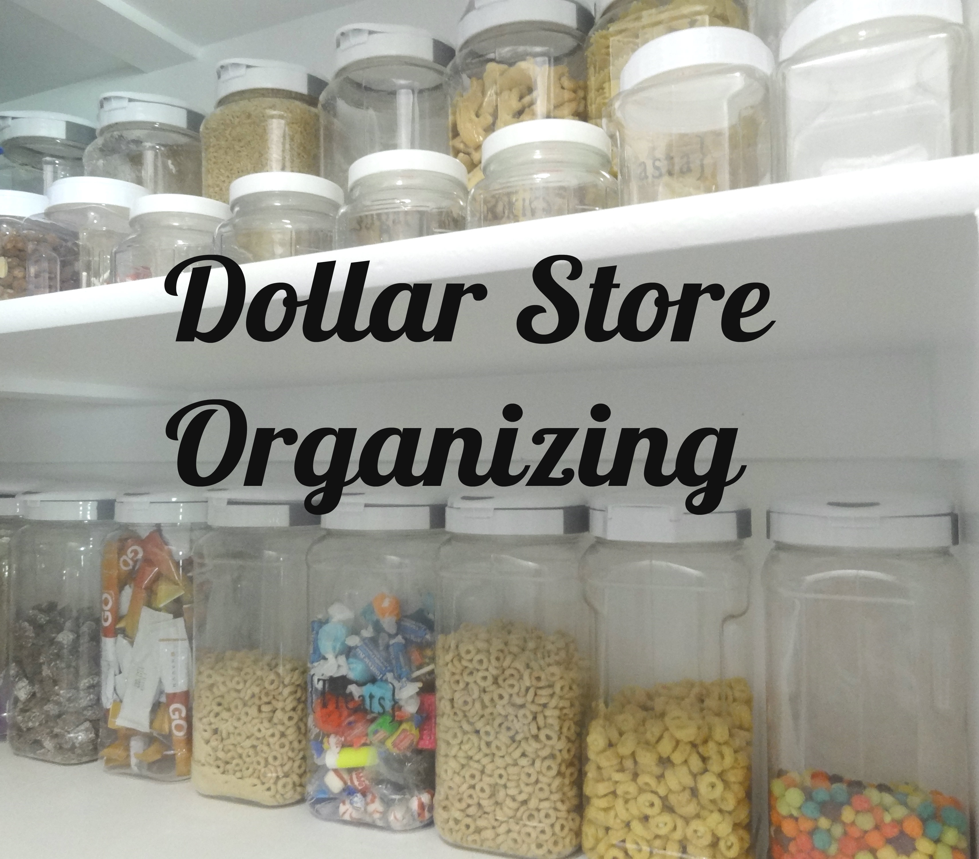 Dollar Store Organizing