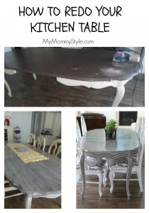 how to redo your kitchen table, DIY, mymommystyle.com