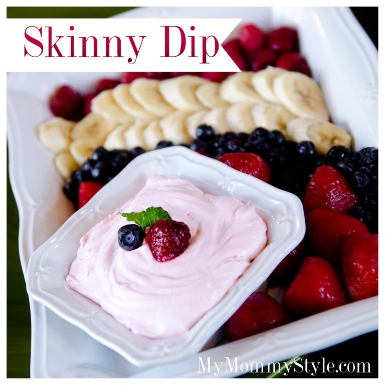 skinny dip, healthy recipe, fruit dip