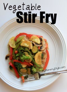 vegetable stir fry