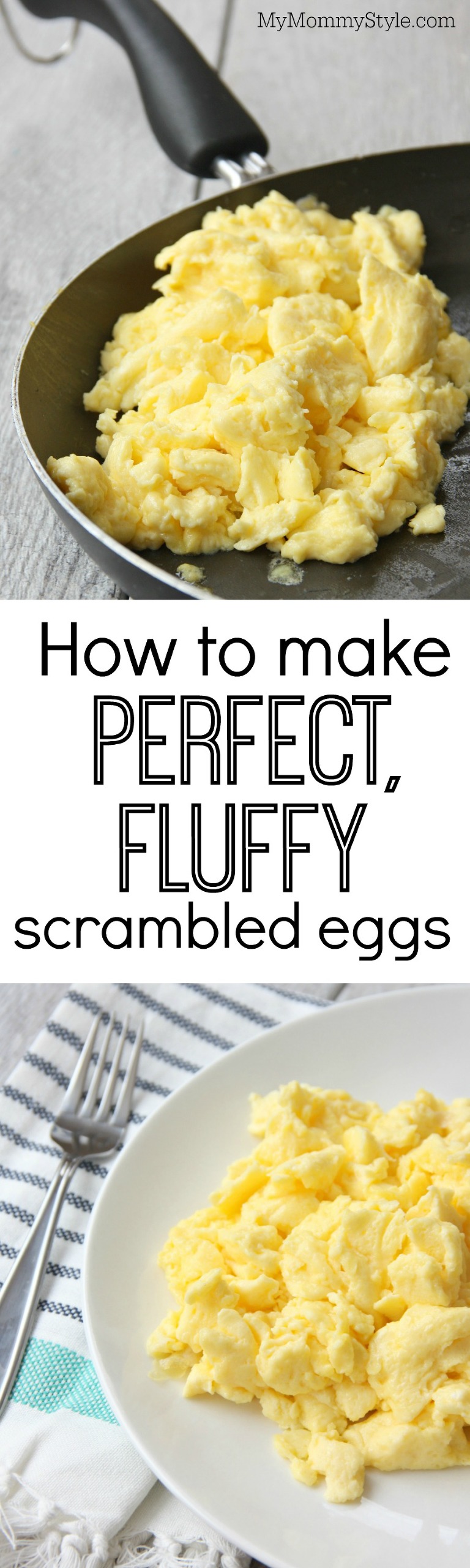 How to make perfect, fluffy scrambled eggs