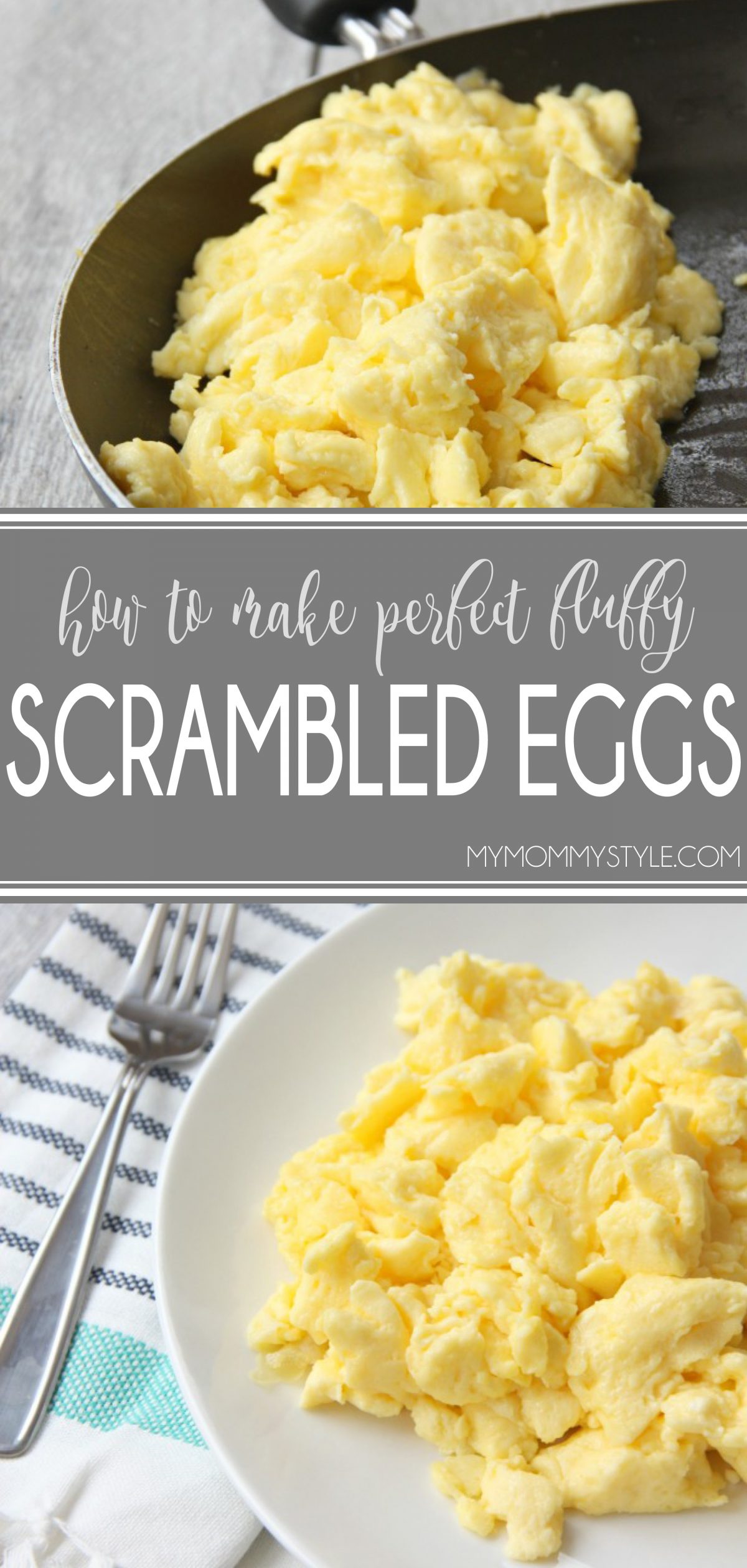 I know, I know, scrambled eggs are considered an easy dish to make, but there was a time long ago when I didn't know the secrets of perfect egg scrambling and chances are there are others out there. via @mymommystyle
