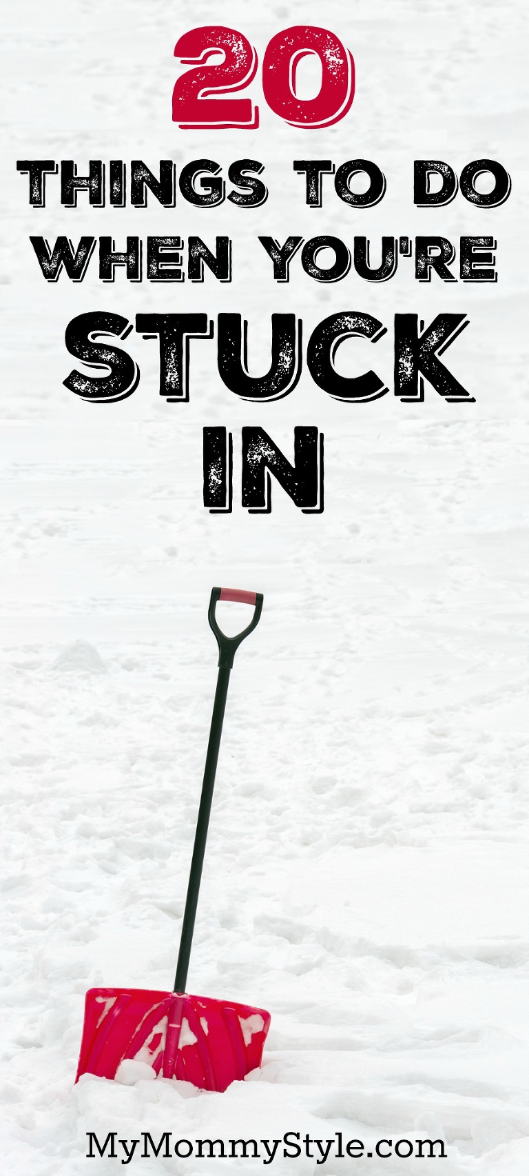 20 things to do when you're stuck in