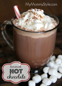 homemade hot chocolate
