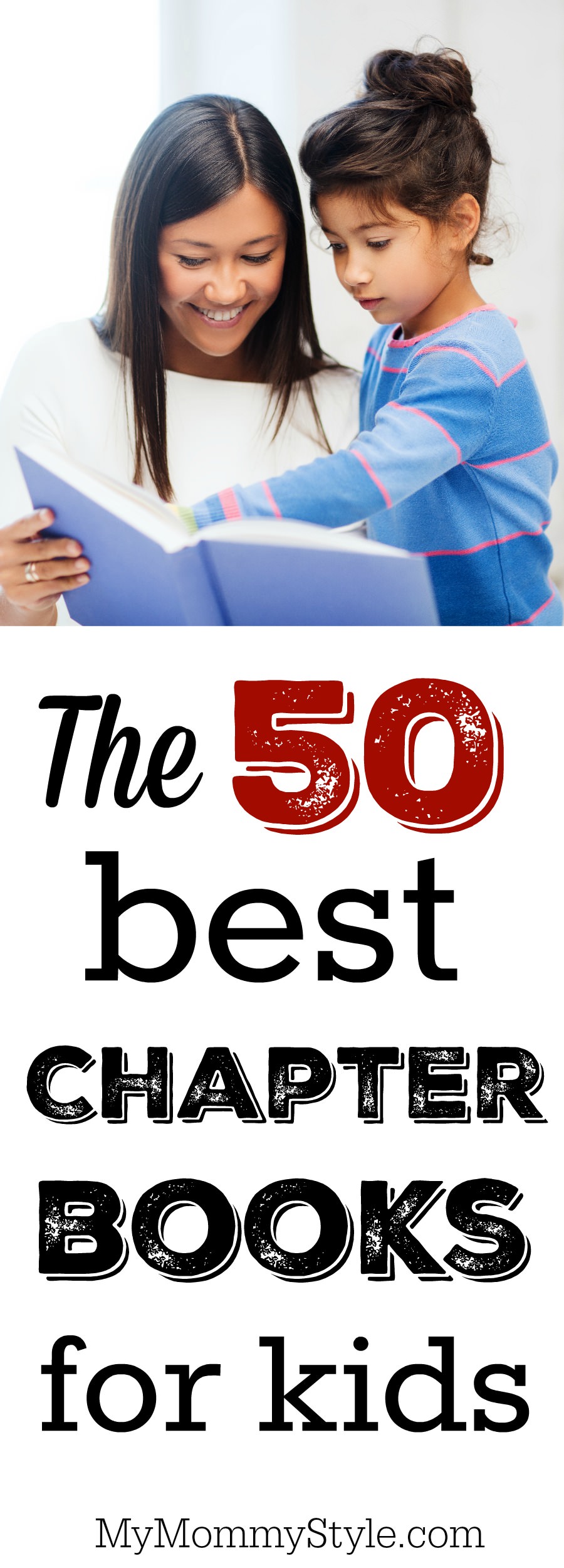 50 best chapter books to read aloud via @mymommystyle