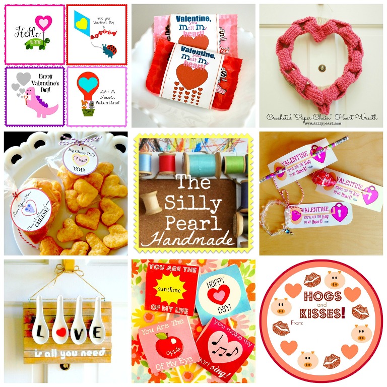 Valentines Day Crafts Printables and Recipes at The Silly Pearl