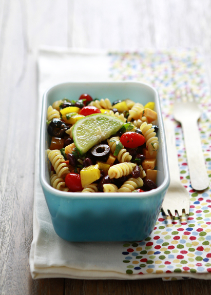 mexican-pasta-salad-for-lunch