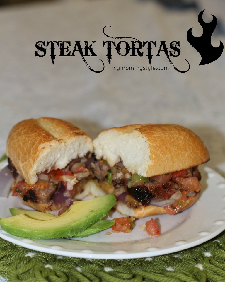 steak tortas, mymommystyle, barbecue, eat this, dinner,