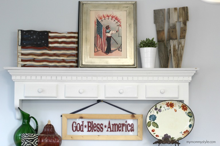 God bless America, 4th of July, 4th of July Decor
