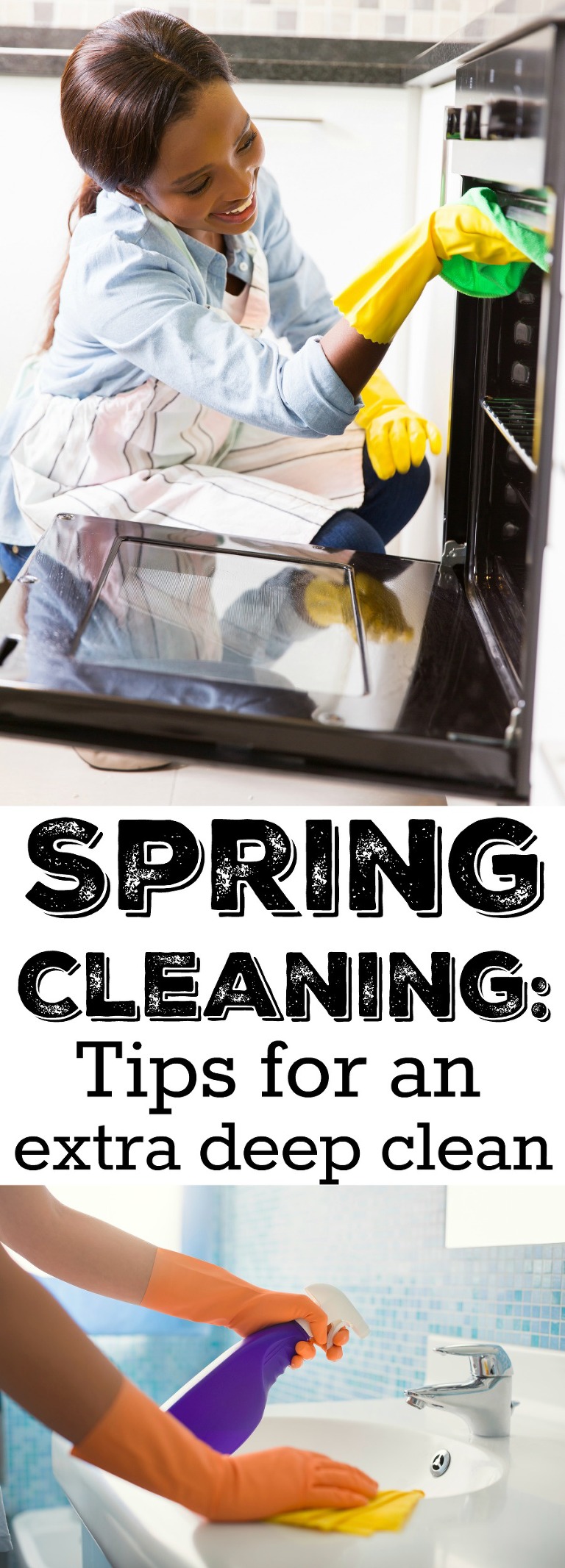 Tips for an extra deep clean when spring cleaning