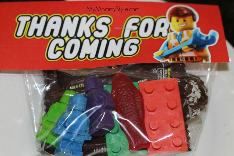 Lego Movie Party Favors, Lego movie, party, Lego Movie Birthday Party, Mymommystyle.com