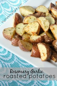 rosemary garlic roasted potatoes