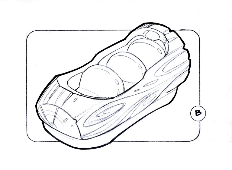 back of roller coaster log ride coloring page