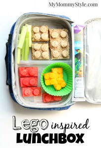 Lego Inspired lunchbox