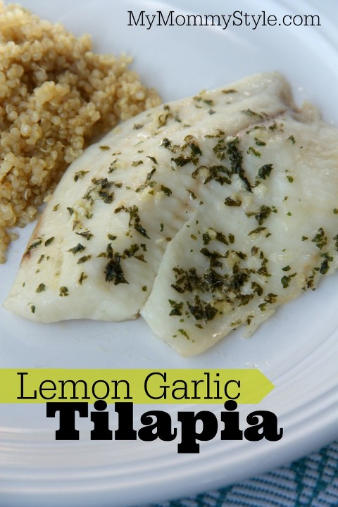 lemon garlic tilapia