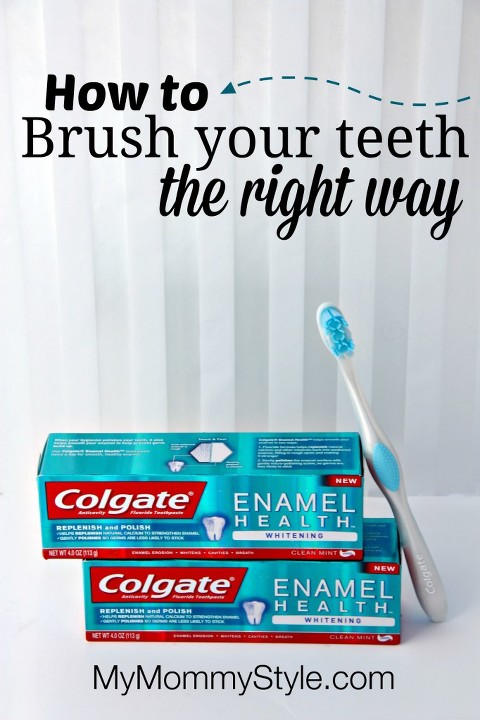 how to brush your teeth the right way