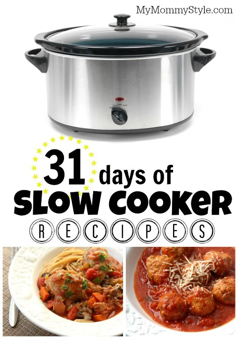 31 days of slow cooker recipes