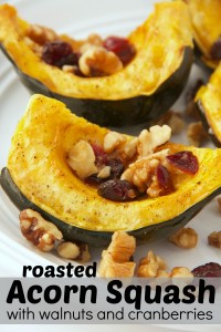 roasted acorn squash