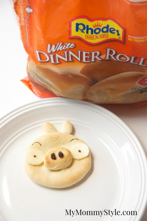 angry bird pig roll
