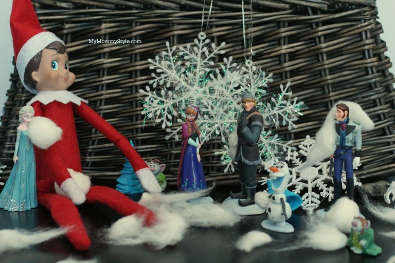frozen, snow ball fight, elf on the shelf, olaf, elsa, anna, christmas