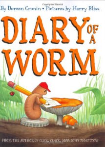 books diary of a worm