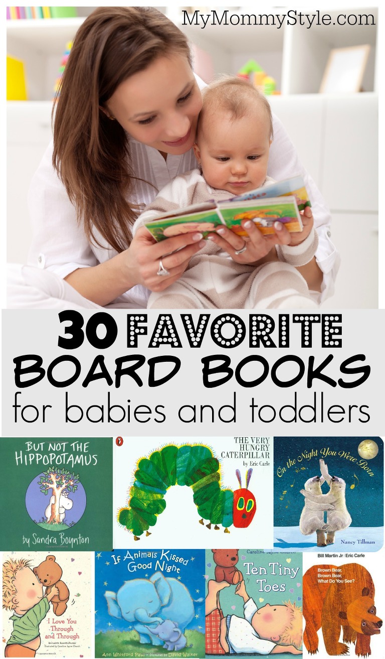 30 favorite board books for babies and toddlers