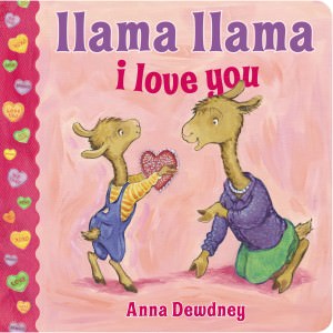 Valentine llama