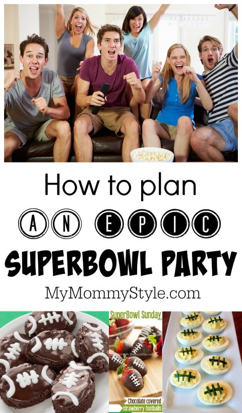 How to plan an epic superbowl party