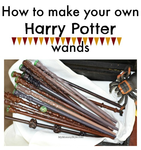 How to make your own harry potter wands, DIY, tutorial, make your own harry potter wands, harry potter, diy, wand making, mymommystyle