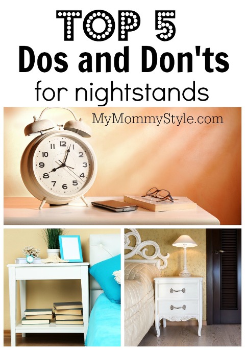 top 5 dos and don'ts for nightstands