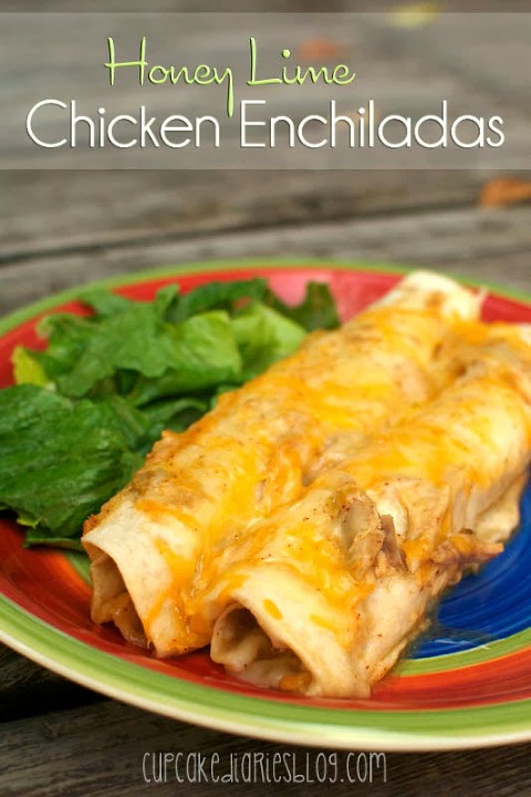 49 Mexican recipes honey_lime_chicken_enchiladas