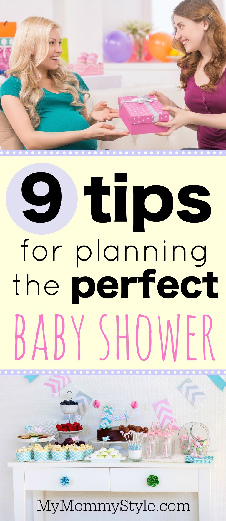 9 tips for planning the perfect baby shower