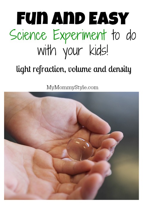 Science Experiment, light refraction, science, density, volume, kids activities, Summer Learning Series, My Mommy Style
