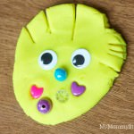 play dough face, diy play dough recipes