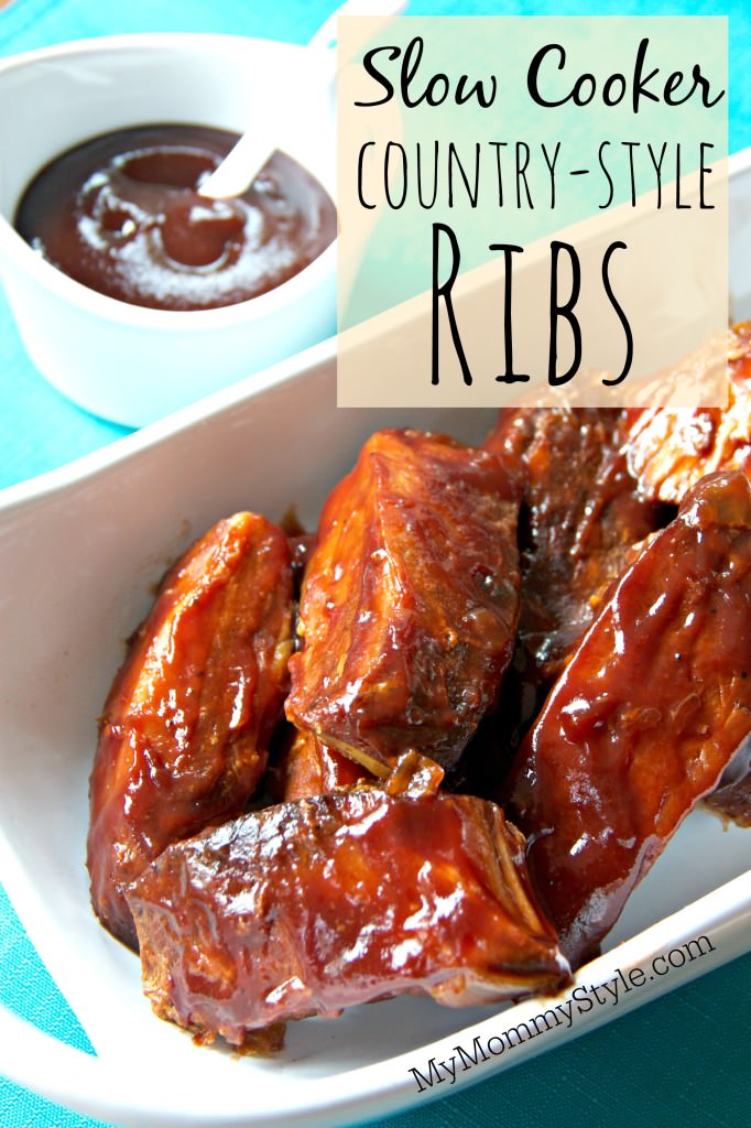 Slow Cooker Country Style Ribs - My Mommy Style