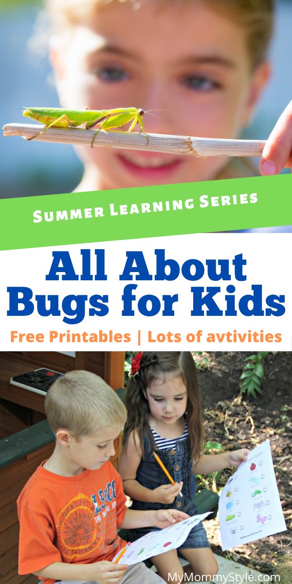 Kids love to study and look at bugs! Learn all about bugs for kids with some of our very favorite bug activities, books and snacks.  via @mymommystyle