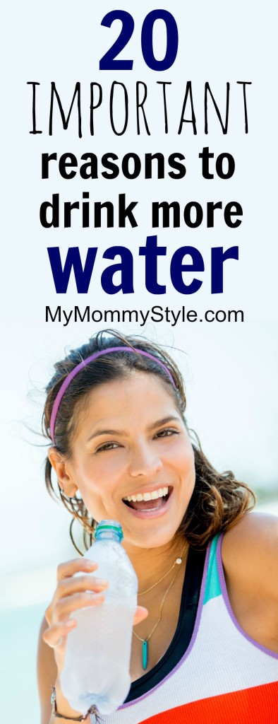 20 important reasons to drink more water