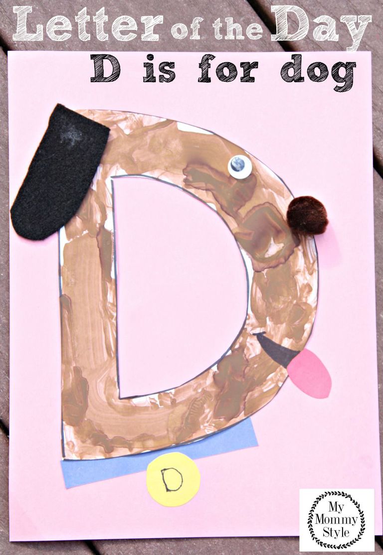 Letter of the day D is for dog