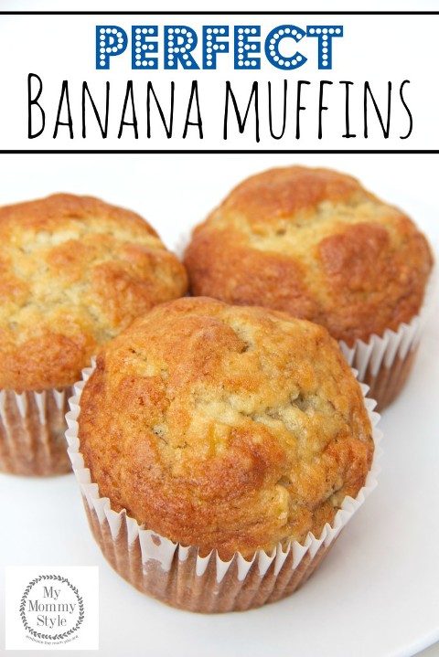 perfect banana muffins